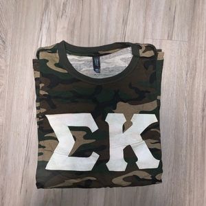 Sigma kappa camo letters